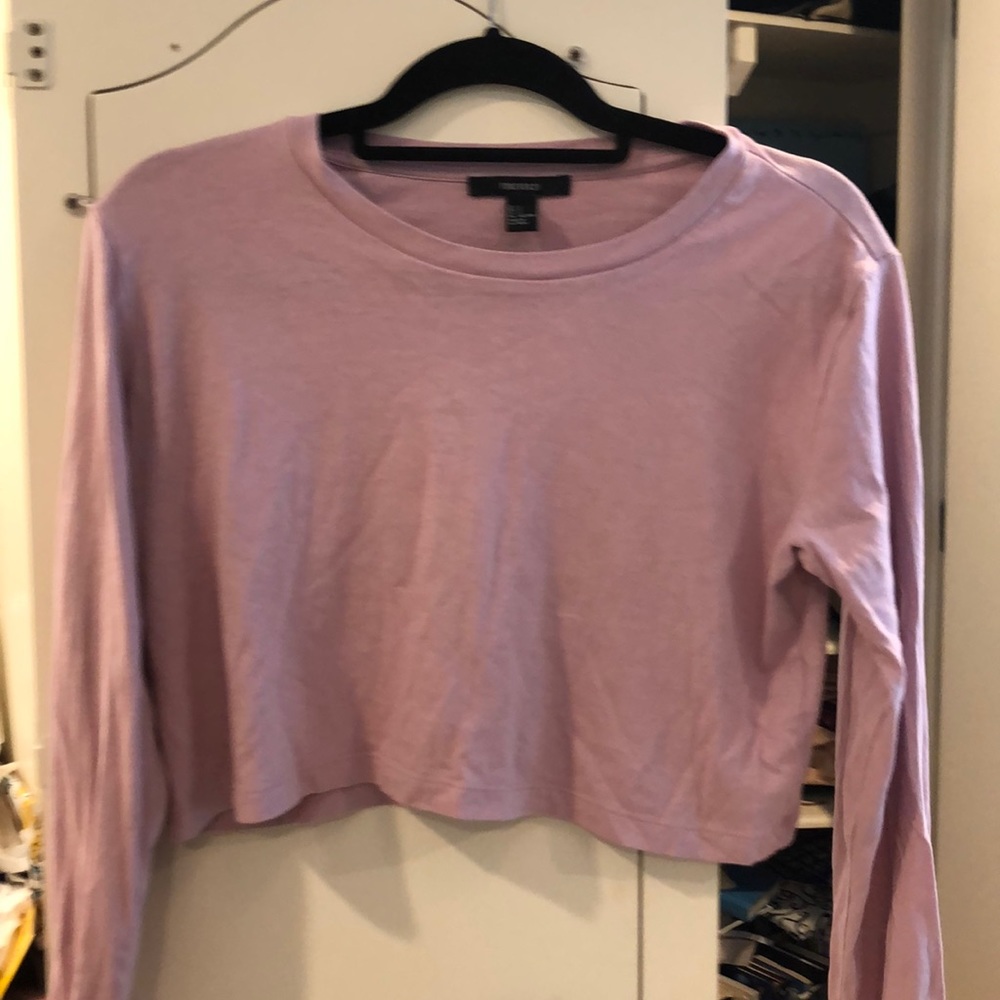 Pink long sleeve comfy shirt